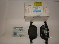 Колодки тормозные дисковые передние, комплект,(1,6-2,0.L)